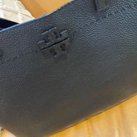 Tory Burch leather tote! - Picture 2 of 10